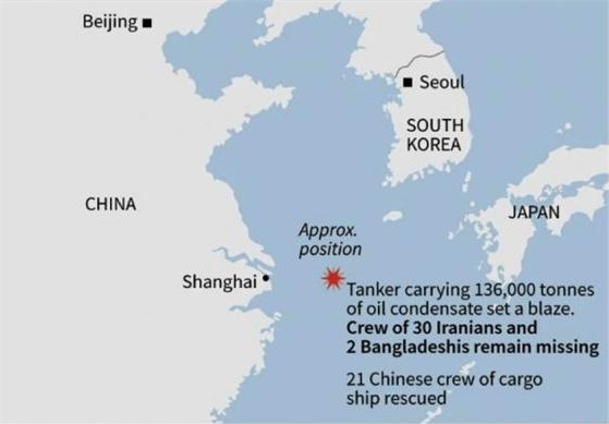 東海油輪事故后，要擔(dān)心的不是海鮮，而是它!